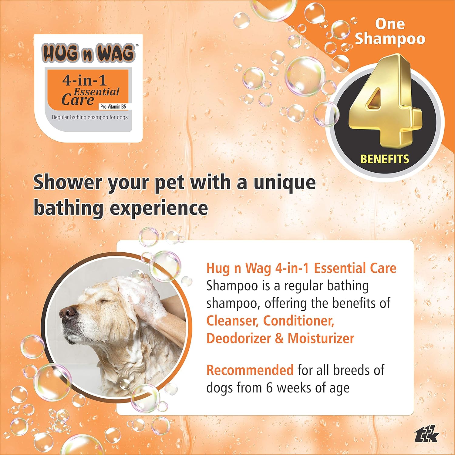 hug and wag puppy shampoo