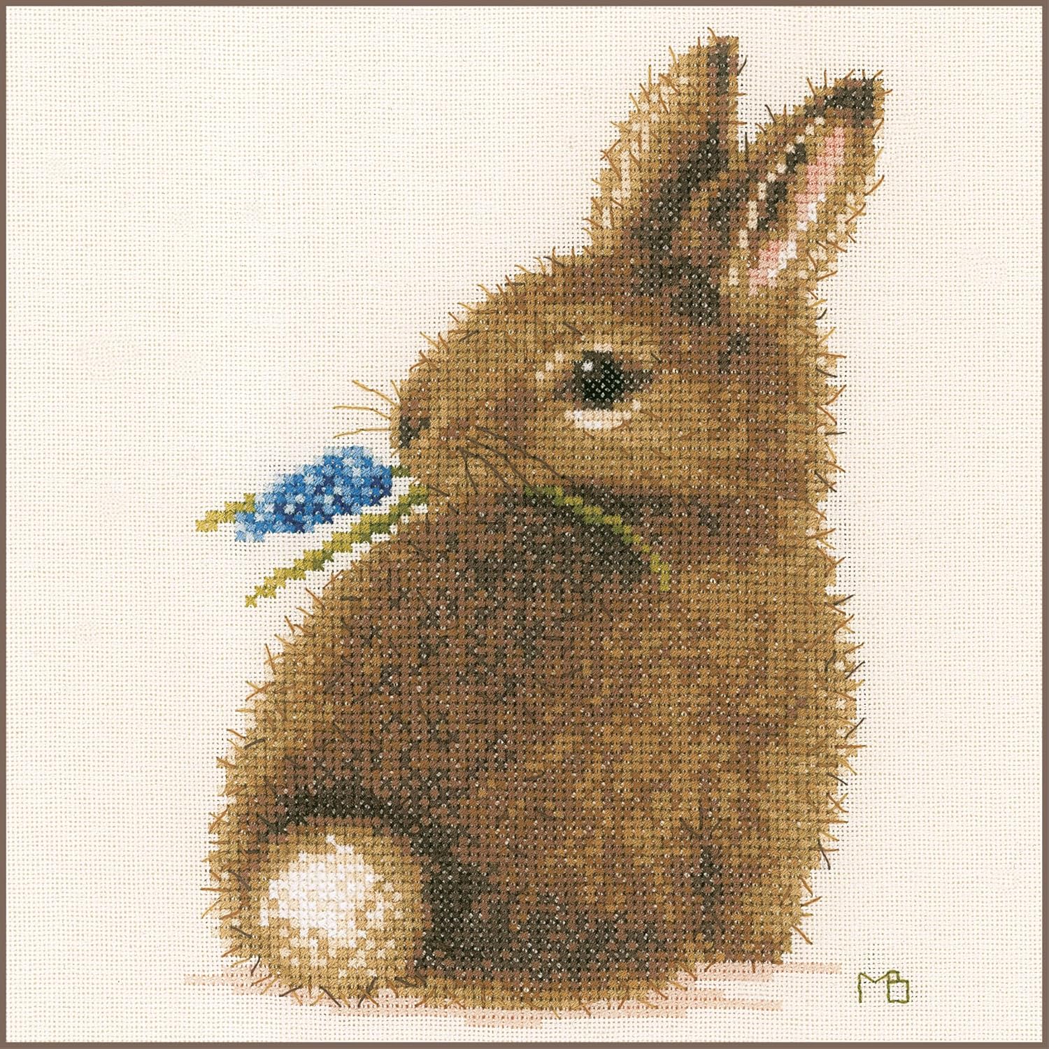 Lanarte Cross Stitch kit MB Rabbit, Counted, DIY