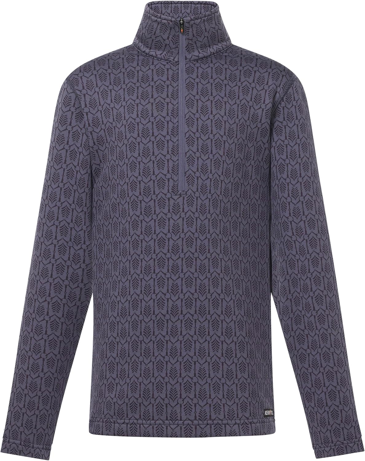 Kerrits Kids Snaffle Links Fleece Equestrian Half Zip Top – Cute, Warm, Fleece-Lined Horse Print Kids Winter Riding Shirt