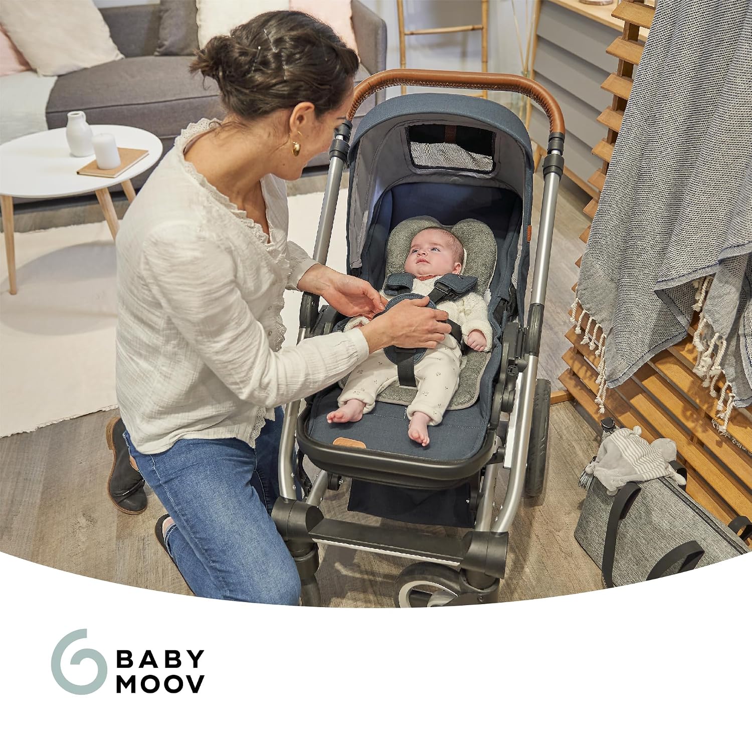 Babymoov Cosymorpho Universal Memory Foam Travel Cushion Baby Gear Insert for Newborns and Infants