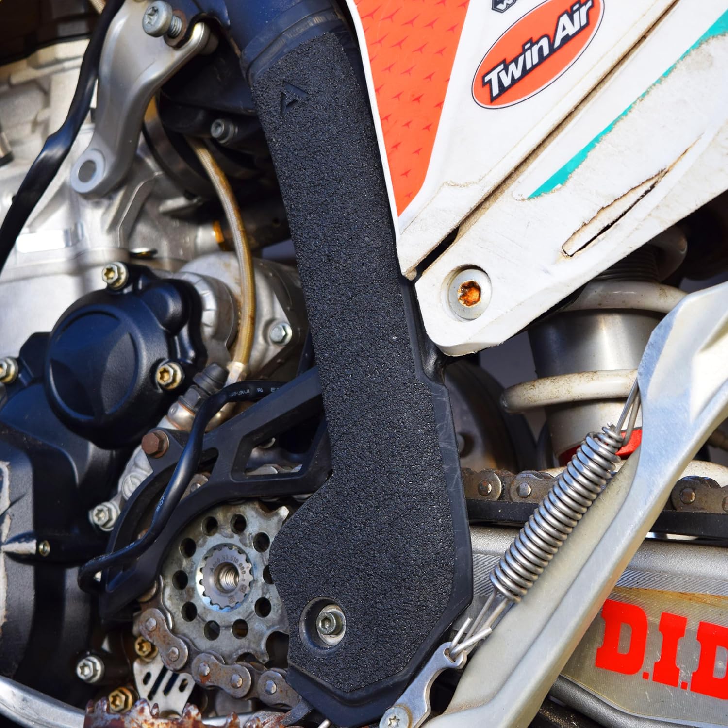 Kawasaki KX250 KX450 Rubberized Grip Tape Frame Guards Protectors │ (Fits: 2024-2026)