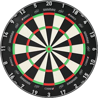 Winmau Blade 6 Triple Core Dartboard - PDC Pro Tournament Board, Ultra-Thin Wires, High-Density Sisal
