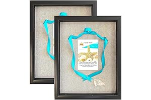 12x15 Black Display Shadow Boxes (2 pcs) - Shadowbox - Keepsakes, Sports Uniforms, Military Medals