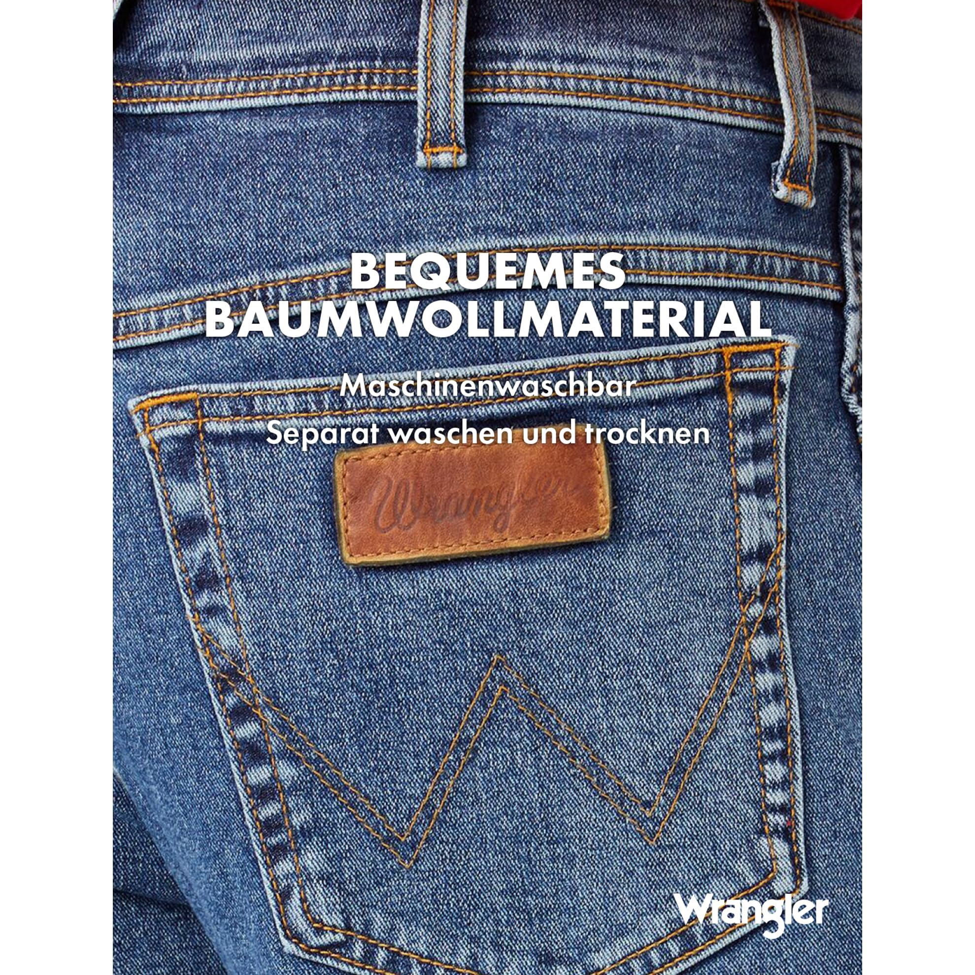 Wrangler Herren Texas Straight Jeans – Bild 4