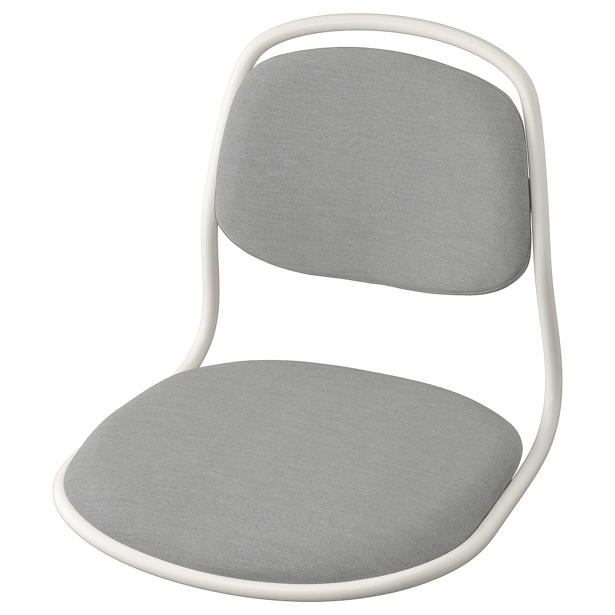 Coque de siège ÖRFJÄLL ProTuning blanc et gris pour un espace de télétravail épuré
