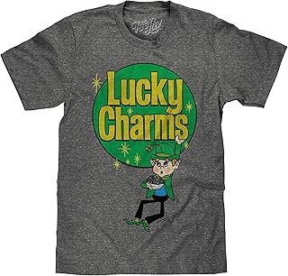 Men's Lucky Charms Shirt - Lucky The Leprechaun Retro Cereal T-Shirt