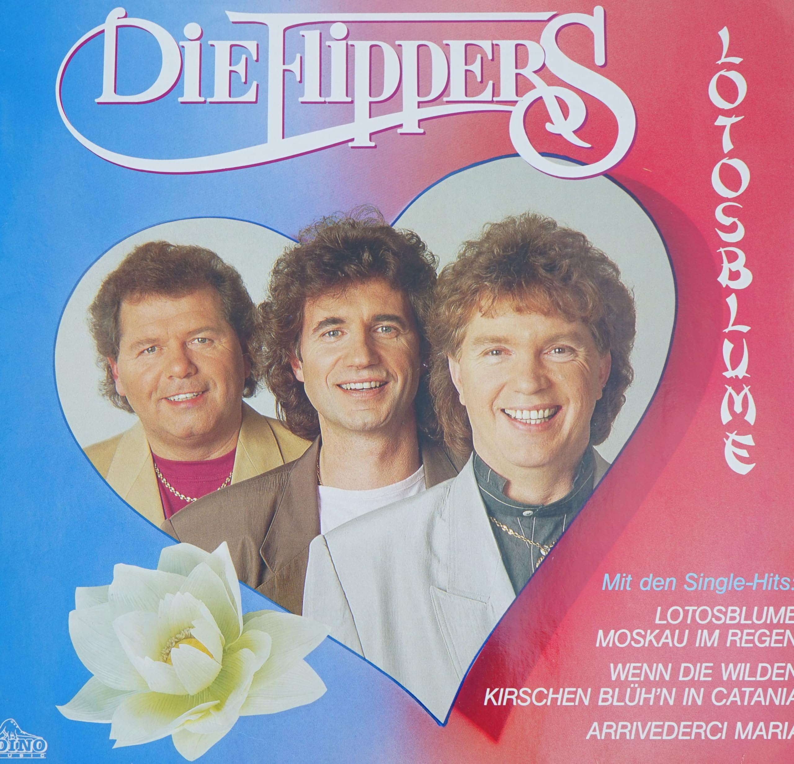 Flippers, Die / Lotosblume / 1989 / Bildhülle / Dino Music 2151 / Deutsche Pressung / 12 Zoll 30cm Vinyl Langspiel Schallplatte LP - Keine CD /