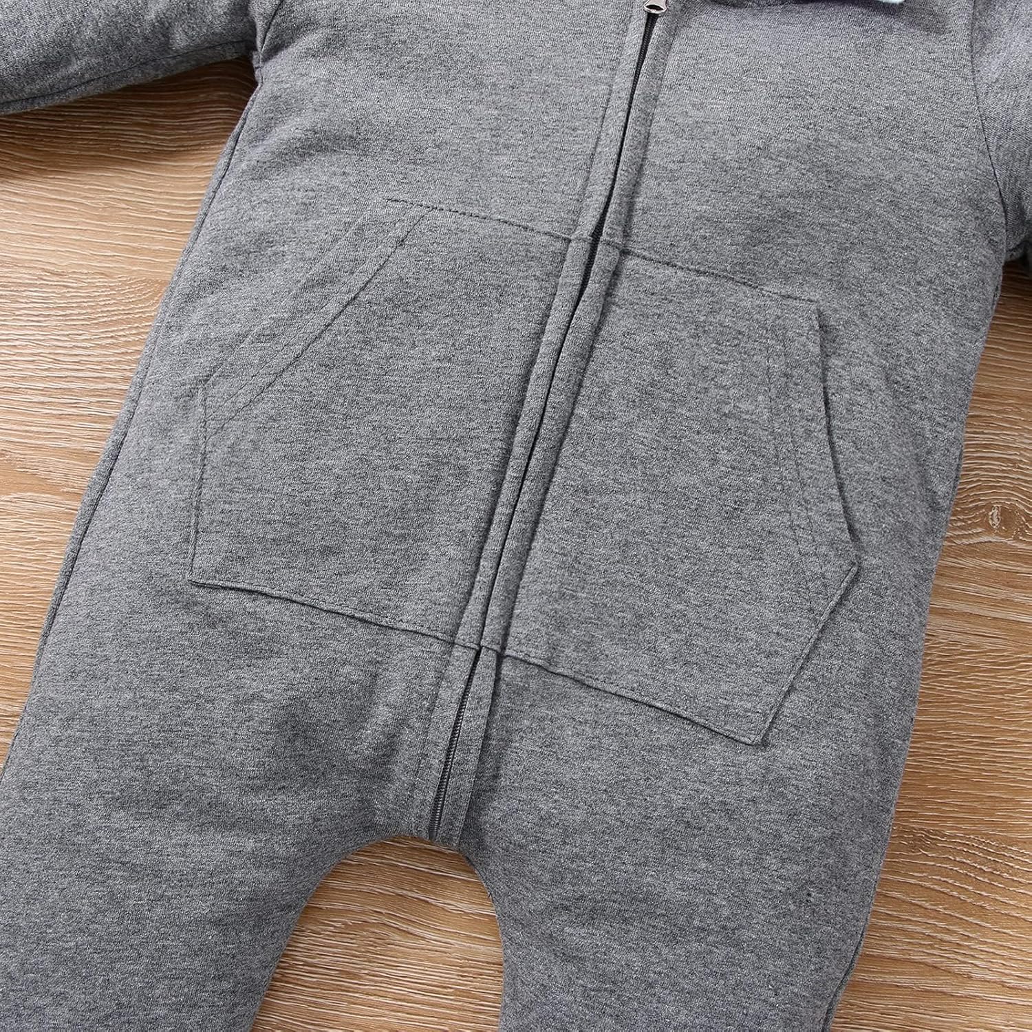 Newborn Baby Boys Girls Cartoon Shark Dinosaur Hoodie Romper Onesies Outfits - Image 7