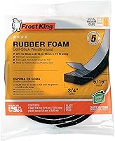 Vista 16 de Cinta de espuma Thermwell R930H, 1/2" x 9/16", Negra