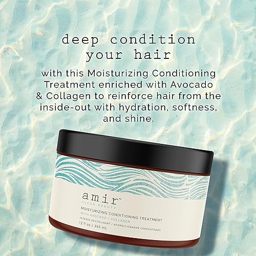Miniatura 3 de Amir Clean Beauty Tratamiento acondicionador hidratante 12 fl oz