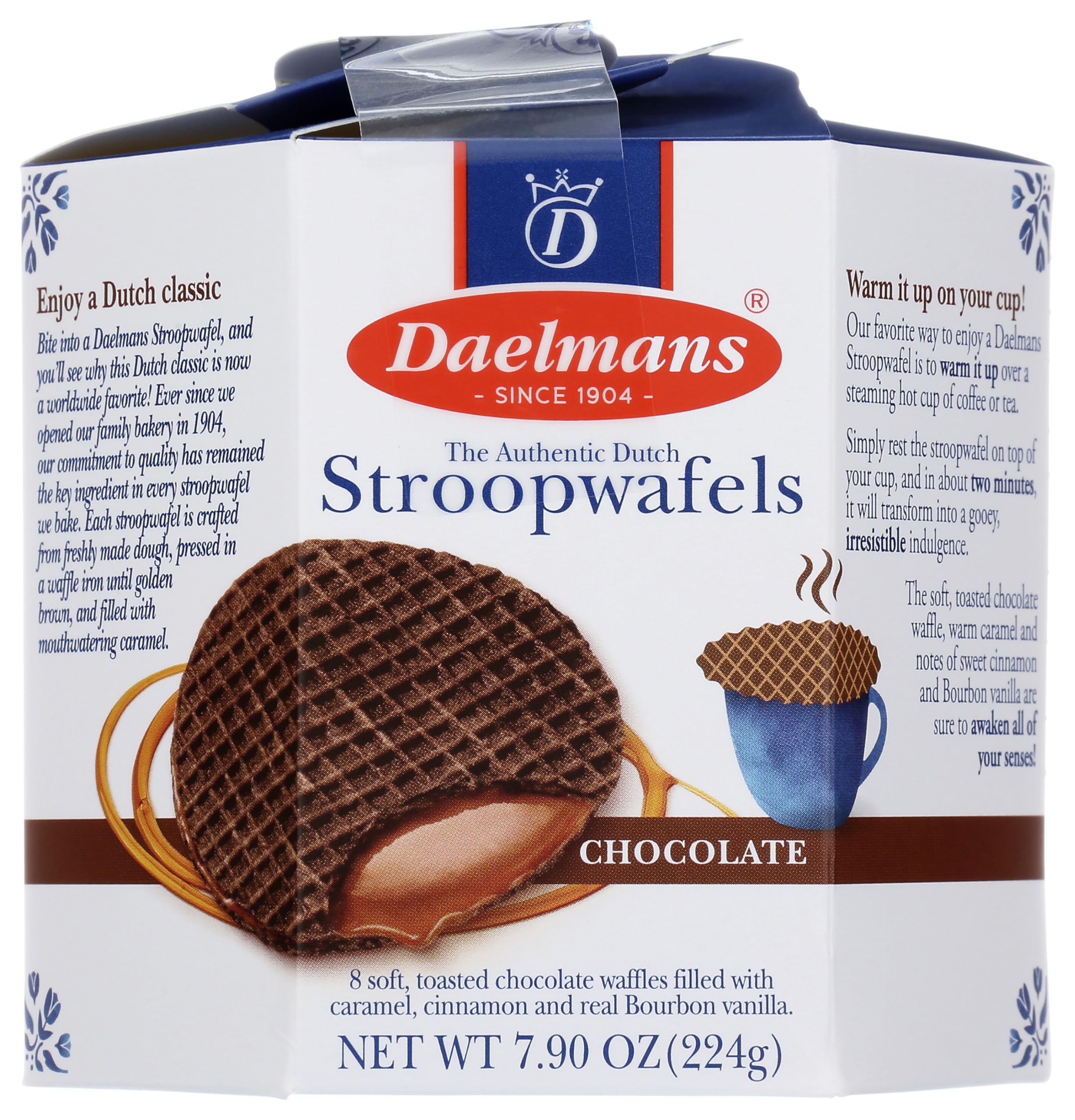 Amazon | Daelmans, Stroopwafels、チョコキャラメル、ワッフル8枚 Amazon | Daelmans, Stroopwafels、チョコキャラメル、ワッフル8枚