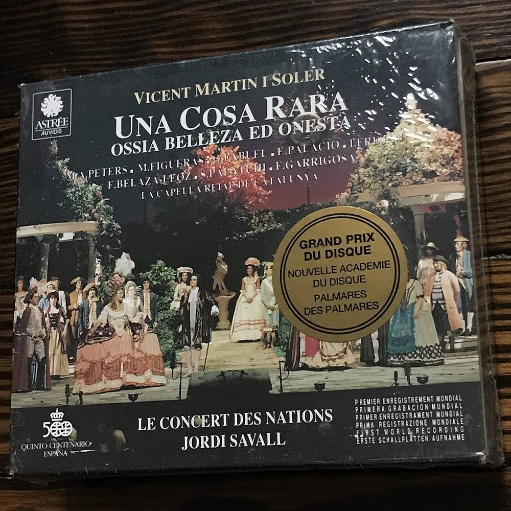 UNA　COSA　RARA Martin Y Soler: Una cosa rara: Amazon.ca: Musique