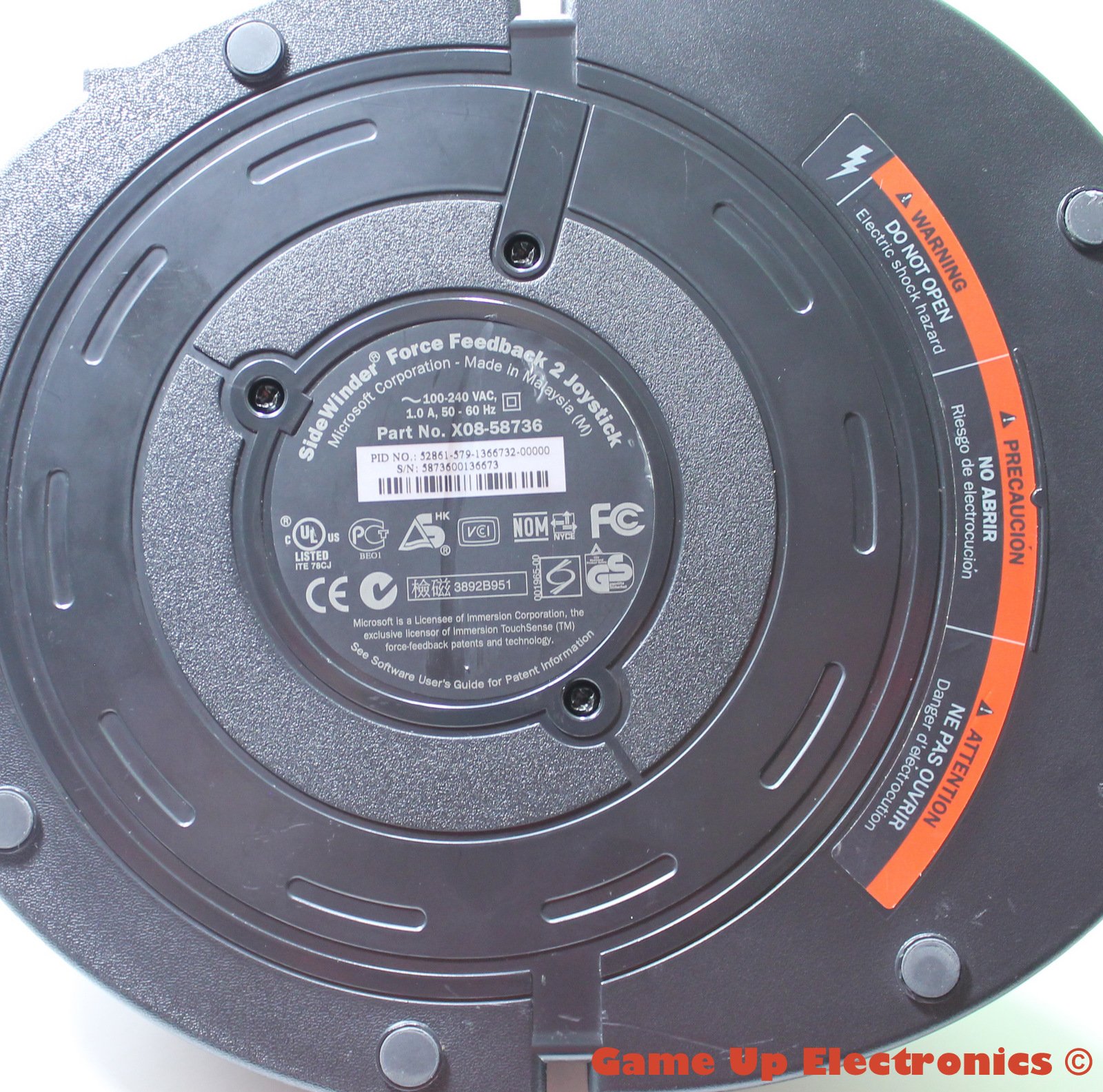 Microsoft Joystick Sidewinder Force Feedback 2 : Amazon.com.br