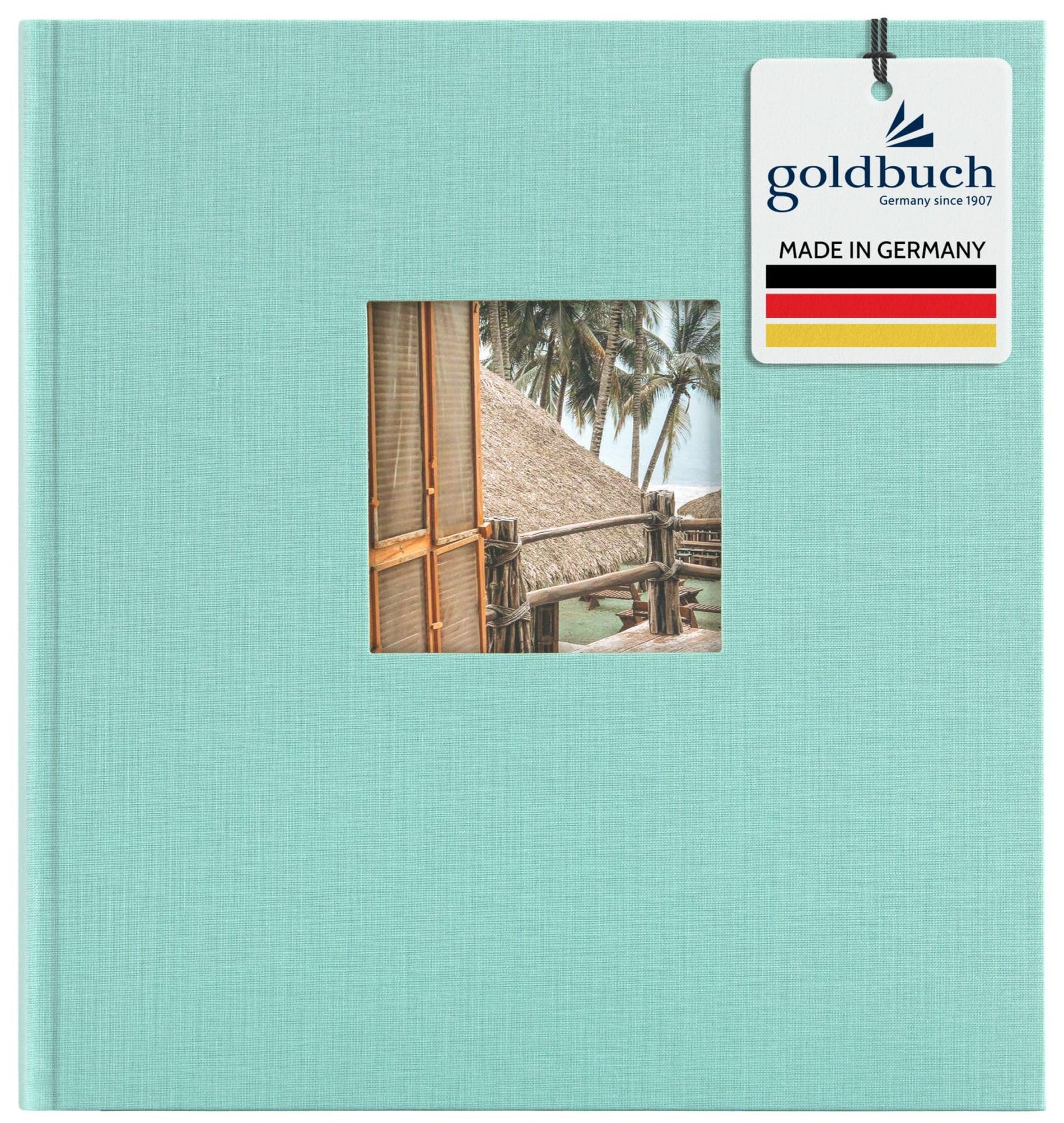 Album Fotografico Sweetheart Goldbuch - 30x31 Cm, Blu, Con Pagine Bianche E Pergamena - Foto 3