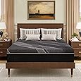 Mellow 12 Inch Cooling Gel-Infused Memory Foam Bed Mattress, Medium Firm Sleep and Breathable Fabric Cover, Queen , Mattress In A Box