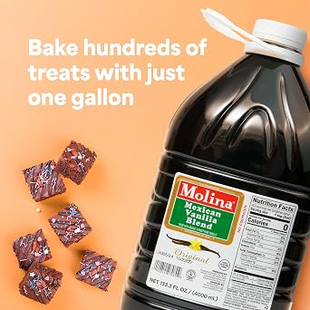 Molina Vanilla Blend 135.3oz (4l /1 gal)