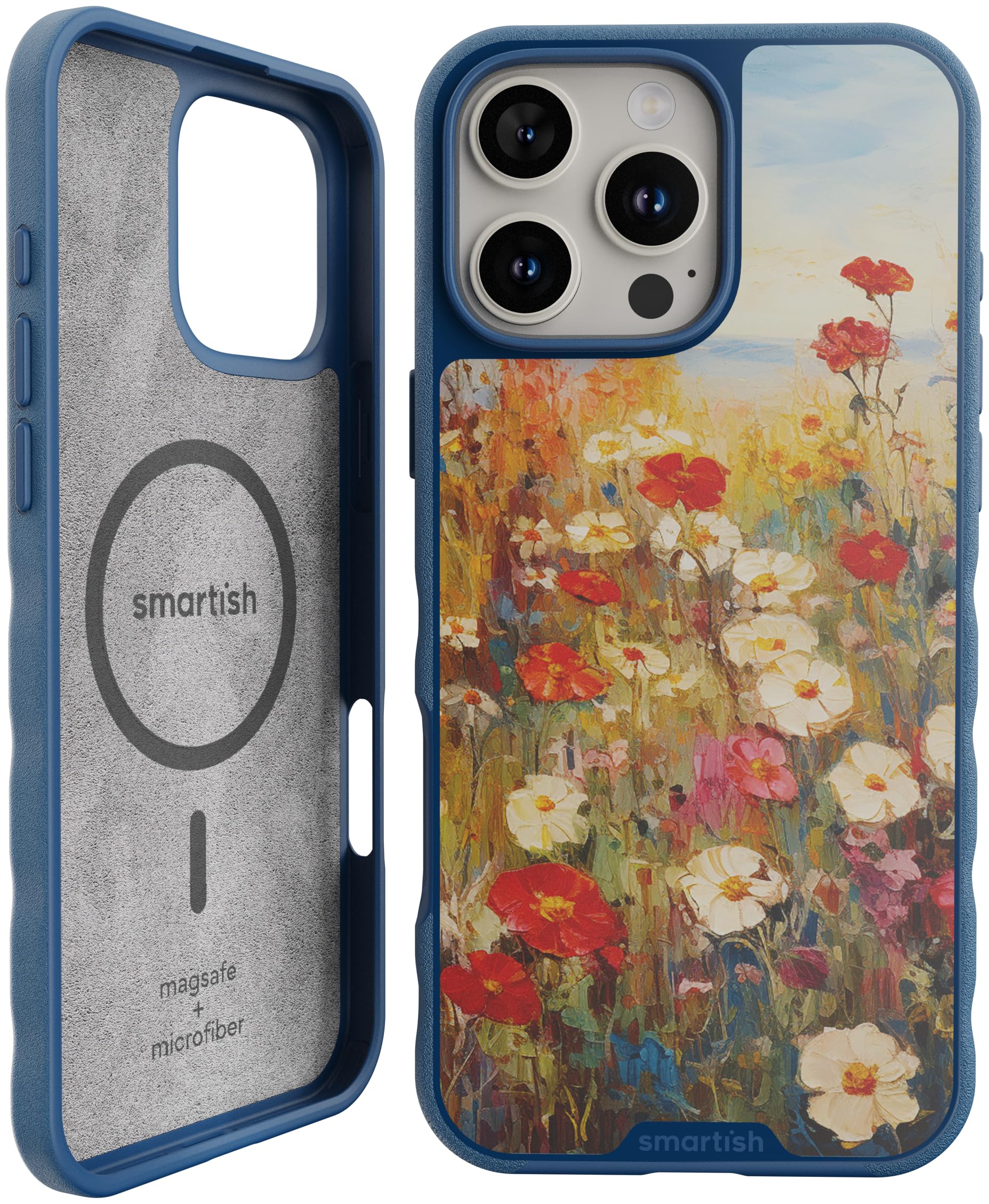 Coque antidérapante iPhone 16 Pro Max MagSafe avec doublure microfibre douce - 8