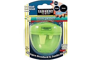 Sargent Art Primary Pencil Sharpener: Your Coloring Essential