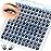 PHKERATA 12mm Wispy Lash Clusters Natural Cluster Eyelash Extensions DIY Individual Lashes C Curvature Eyelash Clusters for Daily Wear with Soft Lash Band