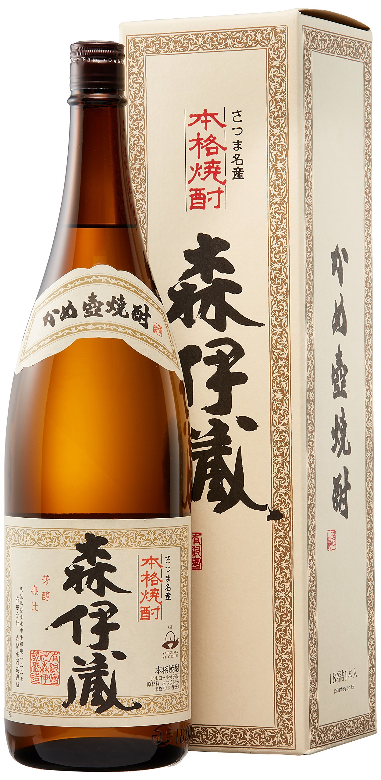 森伊蔵 芋焼酎 1800 1本 - 焼酎