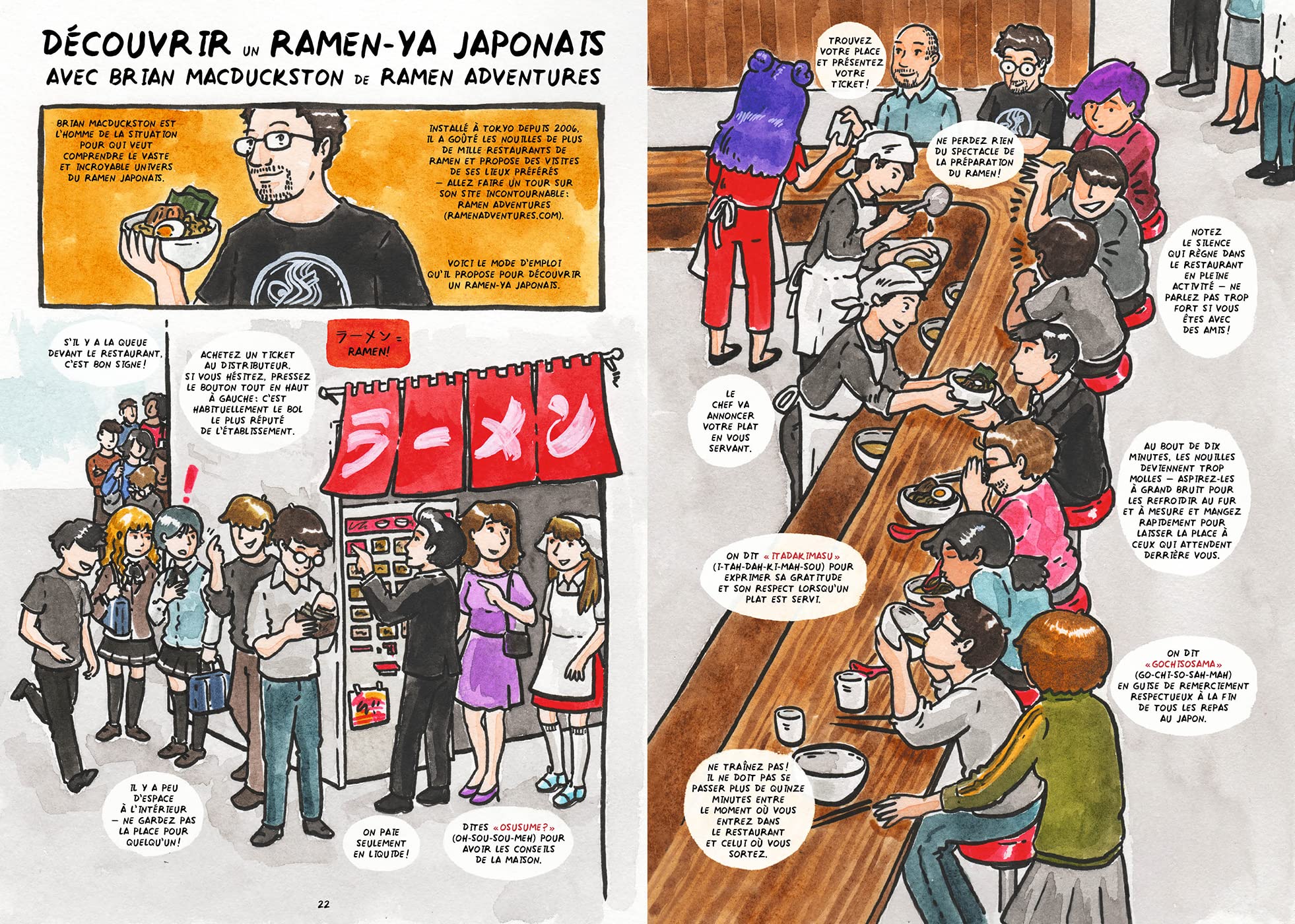 Ramen !: La cuisine japonaise en bande dessinée