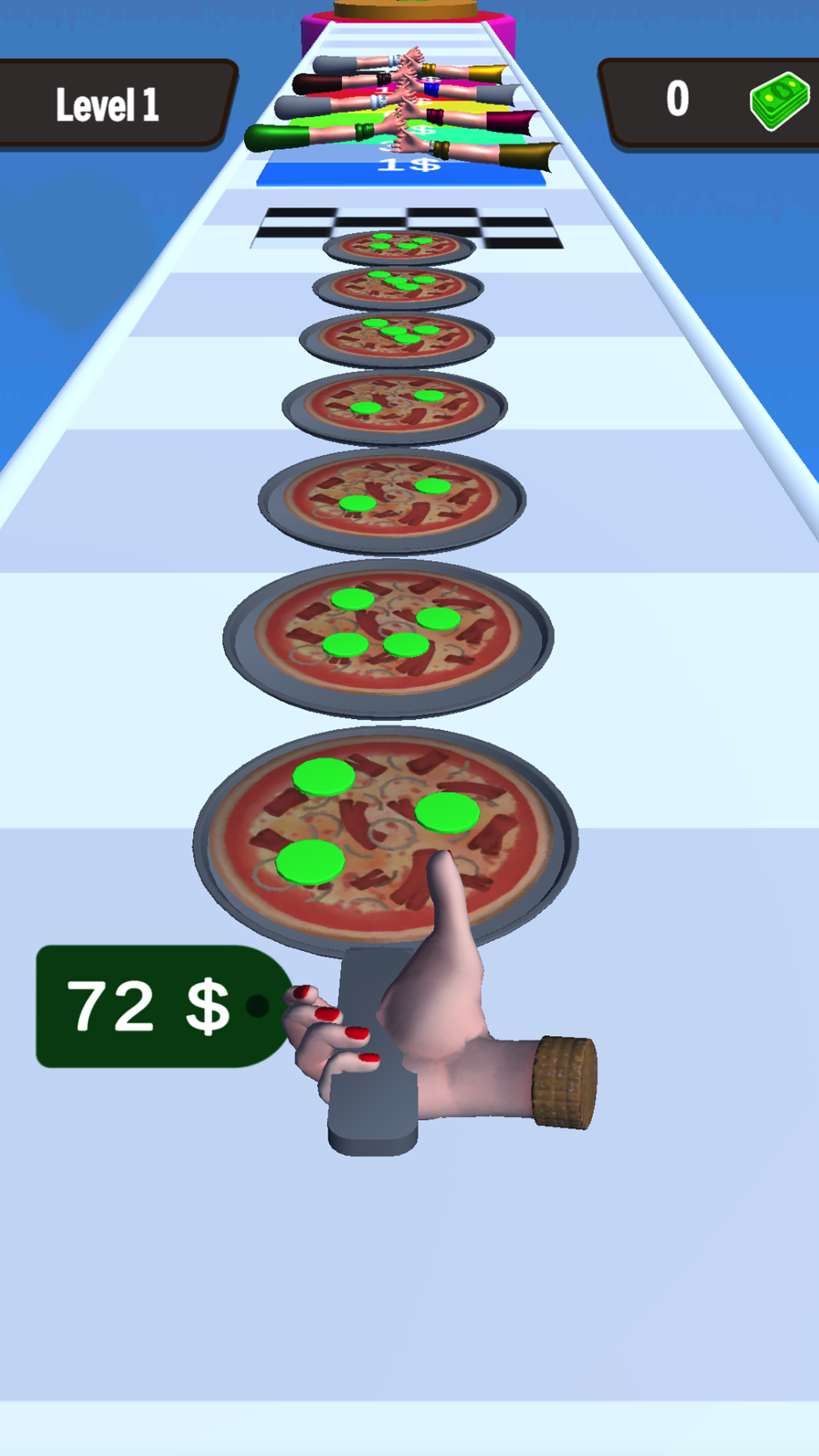 Pizza Run Stack Kids Running Cooking for Android