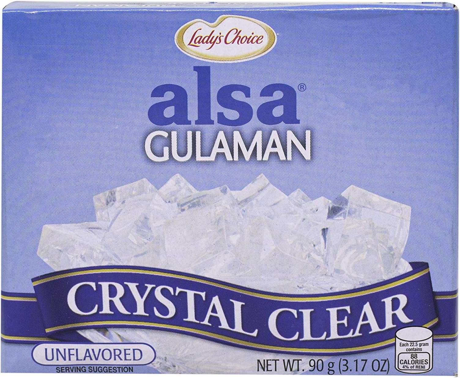 Lady's Choice Alsa Gulaman Crystal Clear 90 g