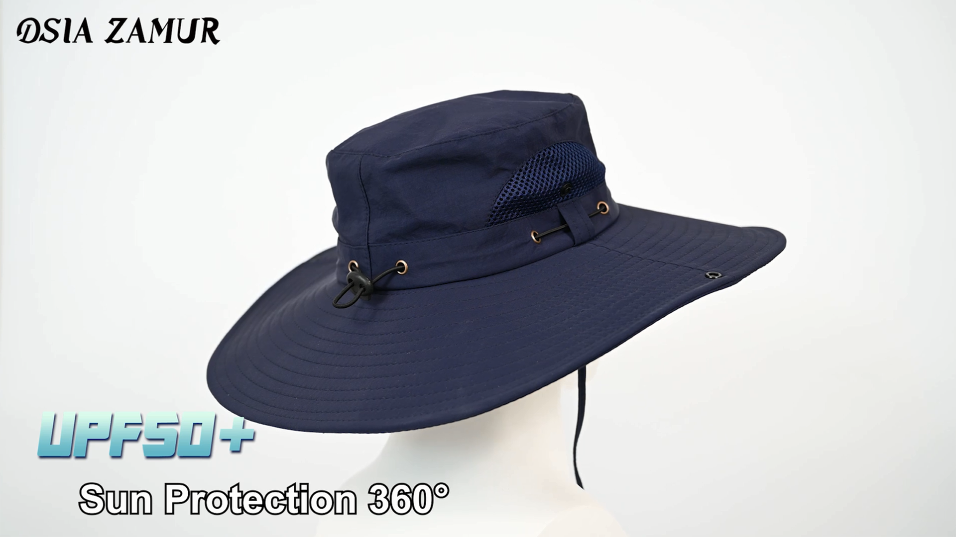 Chapeau De Soleil Pour Homme Et Femme - Chapeau Boonie Pliable Avec Protection UV UPF 50+ - Pour Randonnée, Plage, Pêche, Safari D'été, Beige, 6 3/4-6 7/8, Lot De 1 - Beige