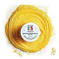 Vista 37 de Blacksherbet Brillo comestible plateado claro para bebidas, 0.18 oz, certificado KOSHER, purpurina y polvo para pasteles, fresas, magdalenas