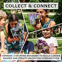 Vista 7 de Shashibo - Cubo que cambia de forma, juego para aliviar la ansiedad, con 36 imanes de tierras raras, premiado y patentado, extraordinario cubo