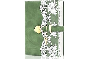 Teen Diary With Lock and Key: Lace Diary With Lock and Key...