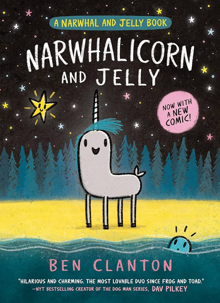 新品★Narwhal and Jelly book 7冊セット　英語絵本 Narwhalicorn and Jelly (A Narwhal and Jelly Book #7