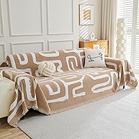 Vista 40 de MEETSKY Funda para Sofá Seccional en Forma de L, Fundas para Sofá, Protector de Sofá, Funda Protectora Lavable, Fundas para Sofá Seccional, Tela