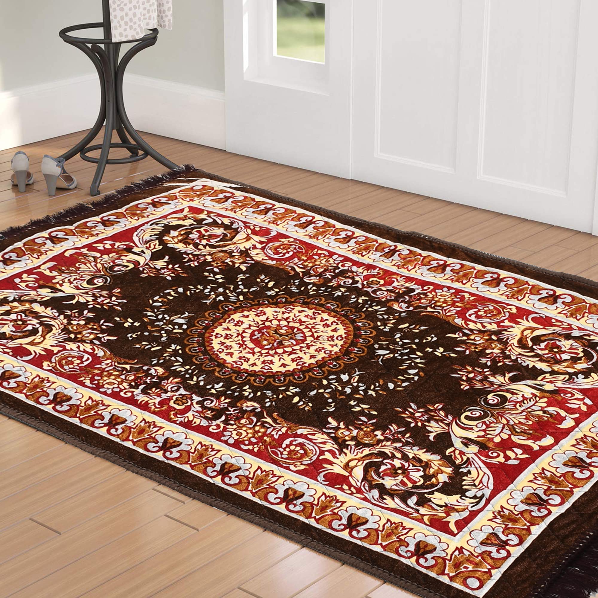 Kuber Industries Superfine Velvet Carpet (Brown, 4 x2 Feet, Standard, HS_36_KUBMART018358) (B08Z3TRKJP) Amazon Price History, Amazon Price Tracker