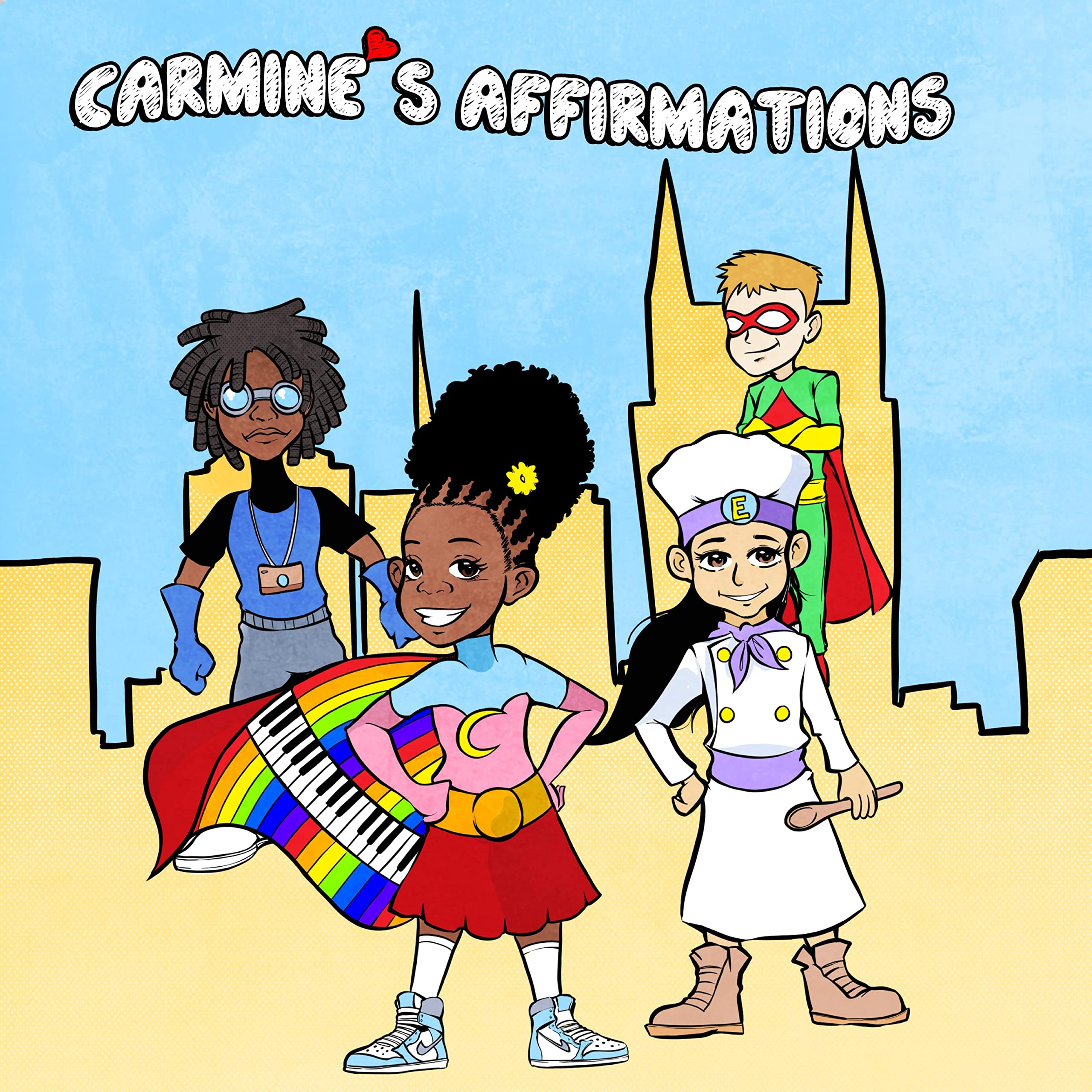 Rainbow Superhero Carmine