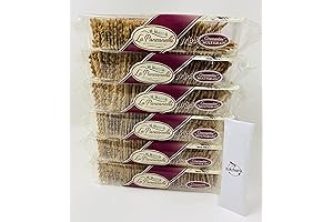 La Panzanella Artisan Crackers Mini Croccantini, Multigrain Gourmet Flatbread Feast (6-Pack of 3oz Packs)