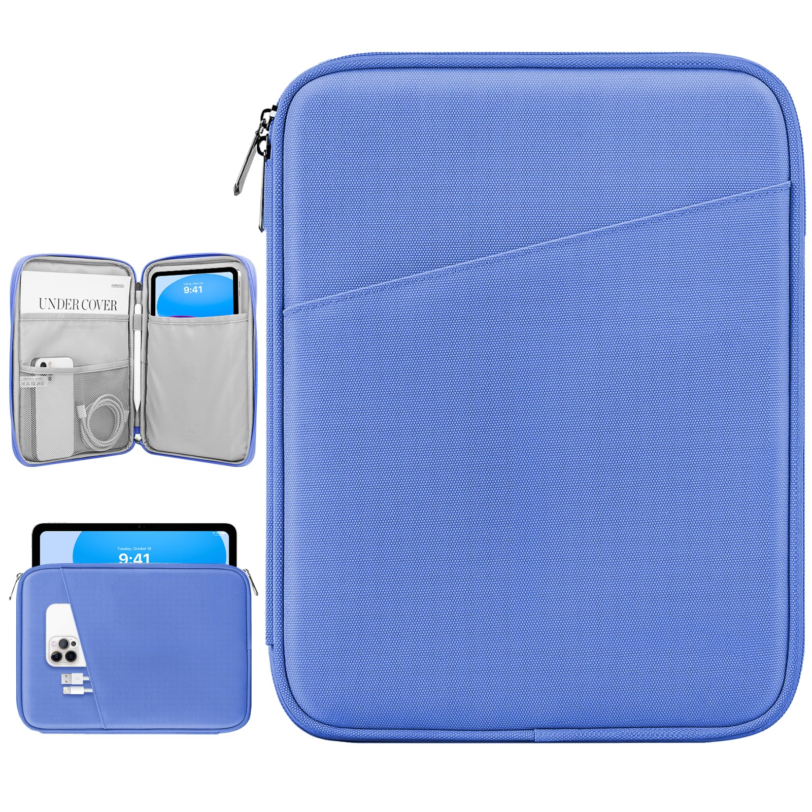 Photo 1 of Dadanism 9-11 Inch Tablet Sleeve Bag - Periwinkle