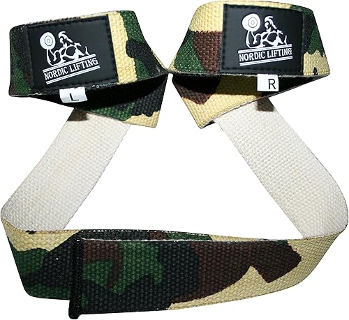 Miniatura 8 de Muñequeras + correas (2 pares) para levantamiento de pesas, entrenamiento de cross, ejercitación, gimnasia, elevación de potencia,