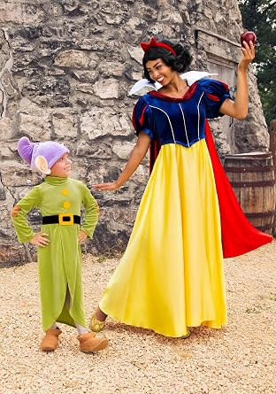 Disney Snow White Dopey Costume for Toddlers, Seven Dwarfs Cosplay & Dress-Up, Dwarf Halloween Outfit