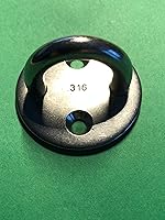 Vista 6 de US Stainless Ojo redondo de acero inoxidable 316 de 1/4" 0.236 in (1.5" 1.575 in de diámetro) grado marino