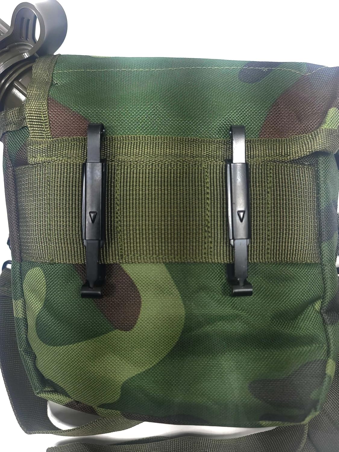 Army Universe Woodland Camouflage 2 Quart Canteen Bladder Cover with Bladder Canteen & Strap - Military Style Tactical Hydration Water Bottle & Carrier