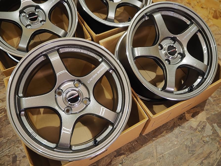 Amazon.co.jp: ホイール 4本セット CROSS SPEED HYPER EDITION CR5 16