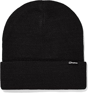 Berghaus Unisex Beanie Inflection - Klassische Wollmütze Mit Rollbündchen, Gewebtem Logo, 83 G