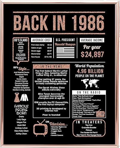 Katie Doodle - Decoraciones para cumpleaños n. 38 suministros para fiestas, tarjeta para aniversarios, regalos para mujeres que cumplen 38 años,