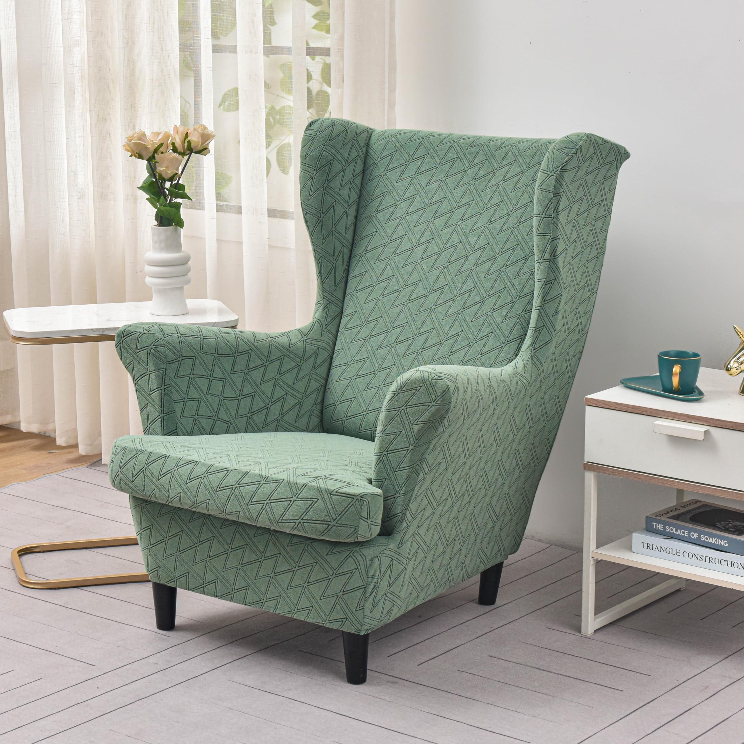 GKXLH Wingback Chair Covers - Image 4