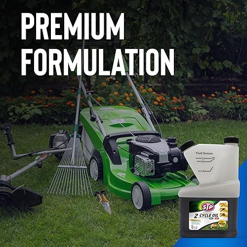 Miniatura 6 de STP Aceite prémium de 2 ciclos con estabilizador de combustible, 16 onzas líquidas