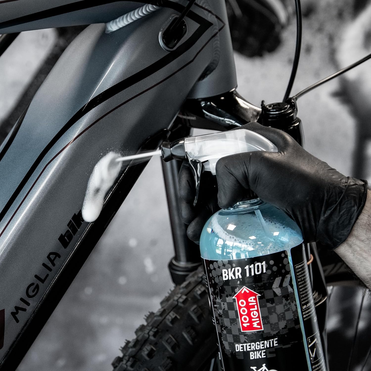 ERRECOM 1000 Miglia BKR 1101 Bike Cleaner, Concentrate, 1 L Bottle