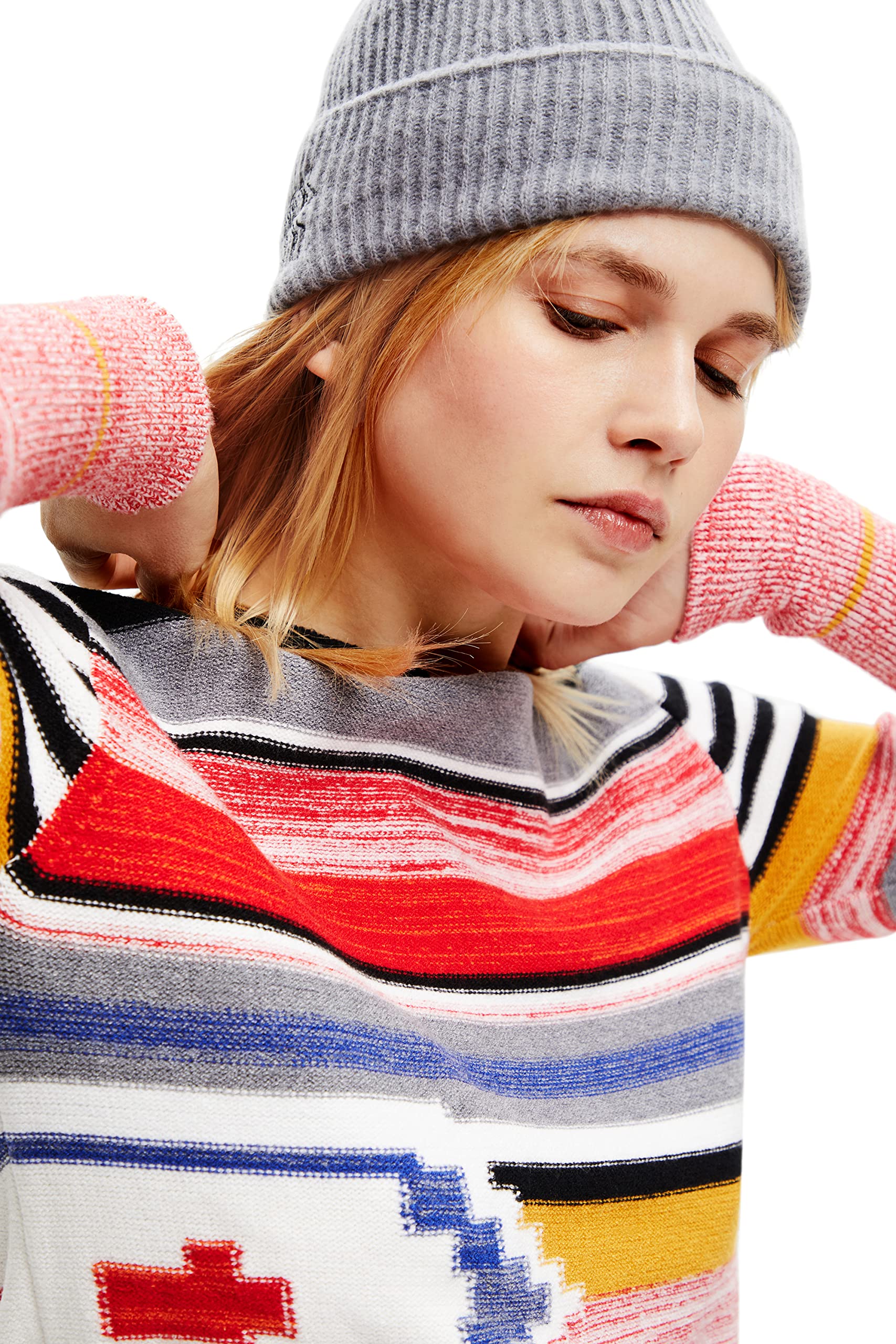 Desigual sweter sweter Kobiety Tuttifruti Jers_lola 9019 Tutti Fruti