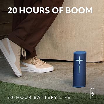 Ultimate Ears MEGABOOM 4 Waterproof Bluetooth Speaker - Black