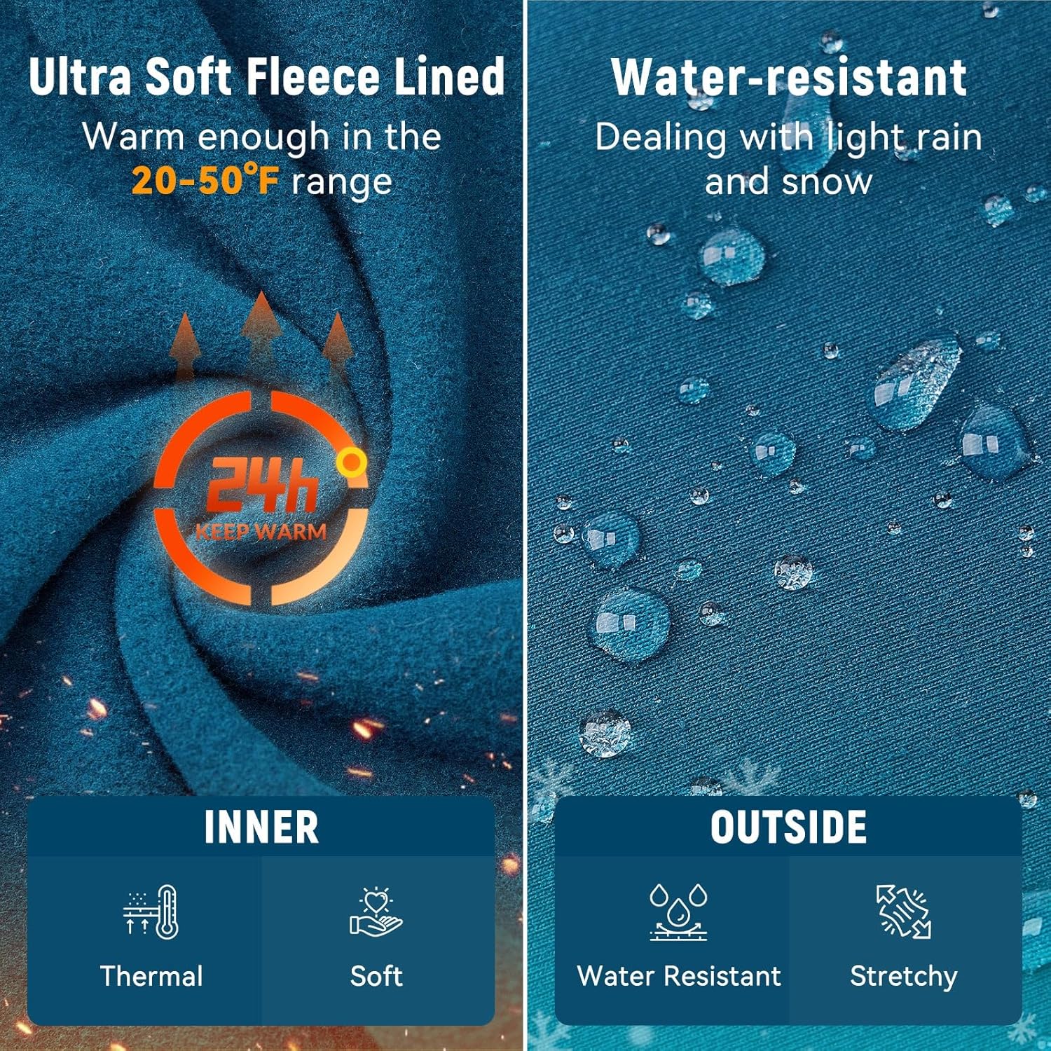 baleaf Men's Cycling Tights - Image 5